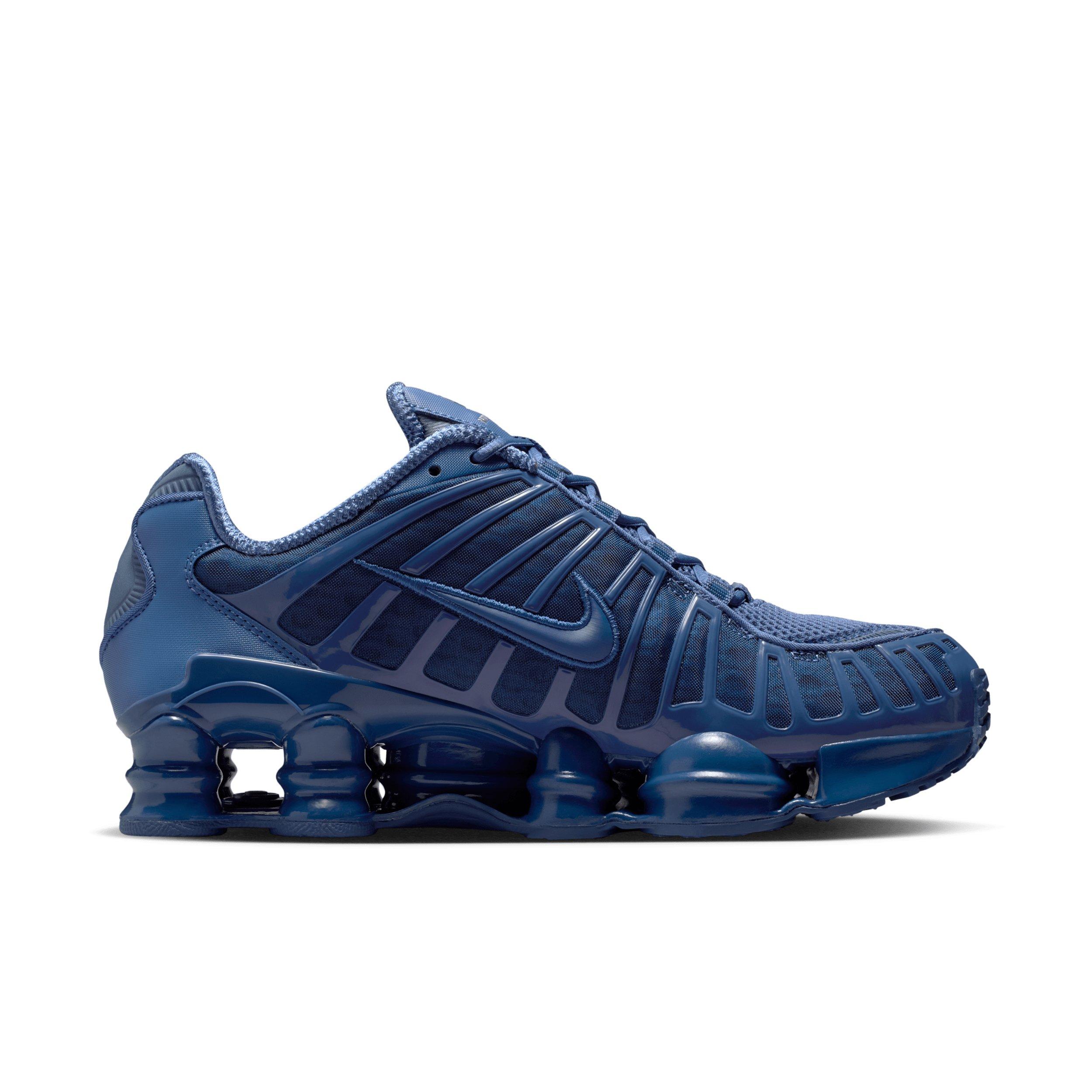 Navy Nike Shox Shoes